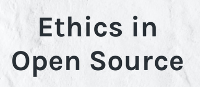 Ethics in Open Source banner